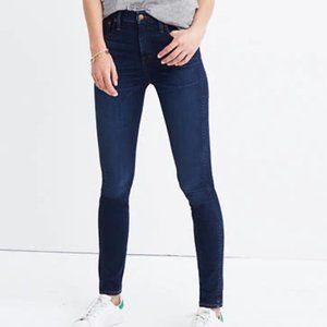 Madewell 10" High-Riser Skinny Jeans in Hayes Wash